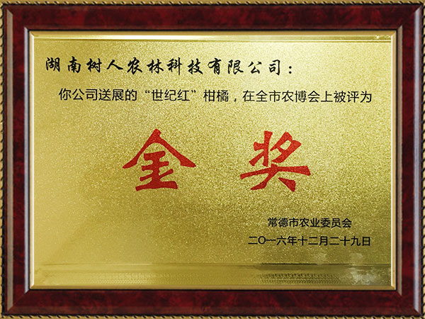 世紀(jì)紅金獎(jiǎng)