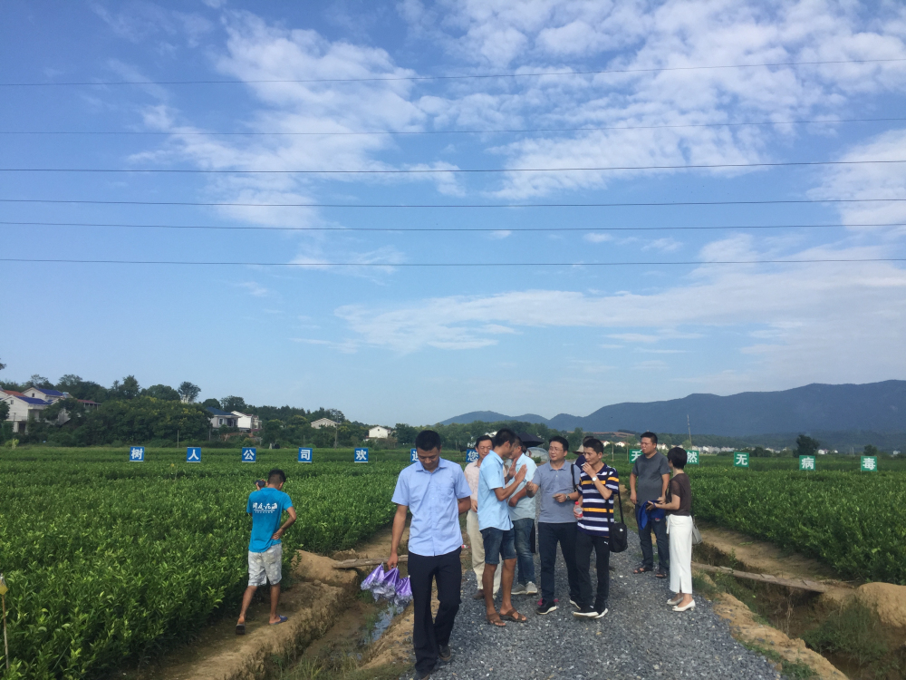 湖南省農業科技特派員李密教授、李飛翔專家等一行蒞臨樹人公司調研指導