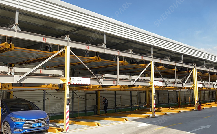 升降橫移機(jī)械式立體停車庫(kù)